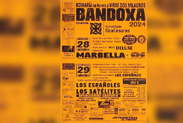 fiestas badoxa oza-cesuras