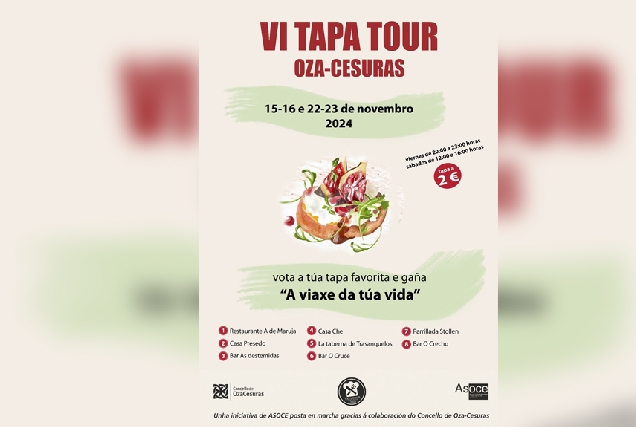 tapa tour ordes 2024