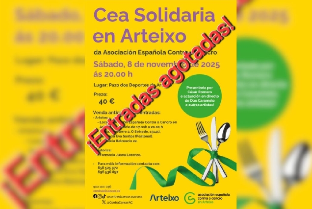 ARTEIXO cena solidaria