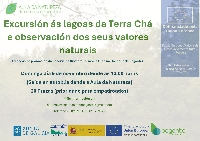 Cartel Excursión Lagoas