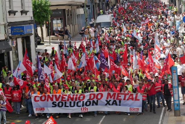 A CORUÑA folga metal 27.05.2026