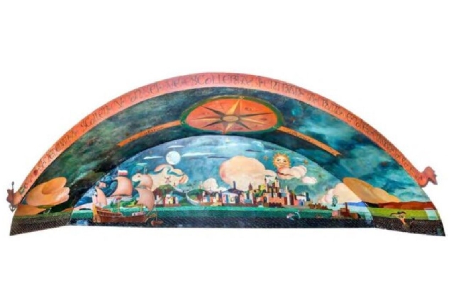 A CORUÑA mural lugris rua olmos