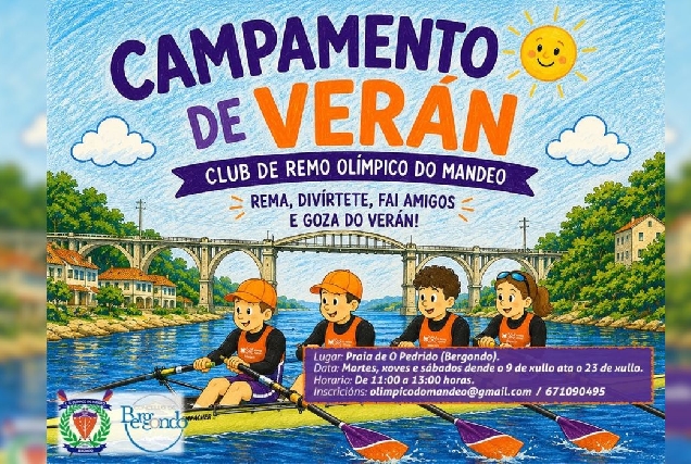 BERGONDO campamento remo