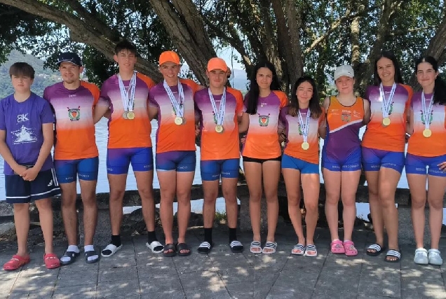 BERGONDO club remo mandeo medallas
